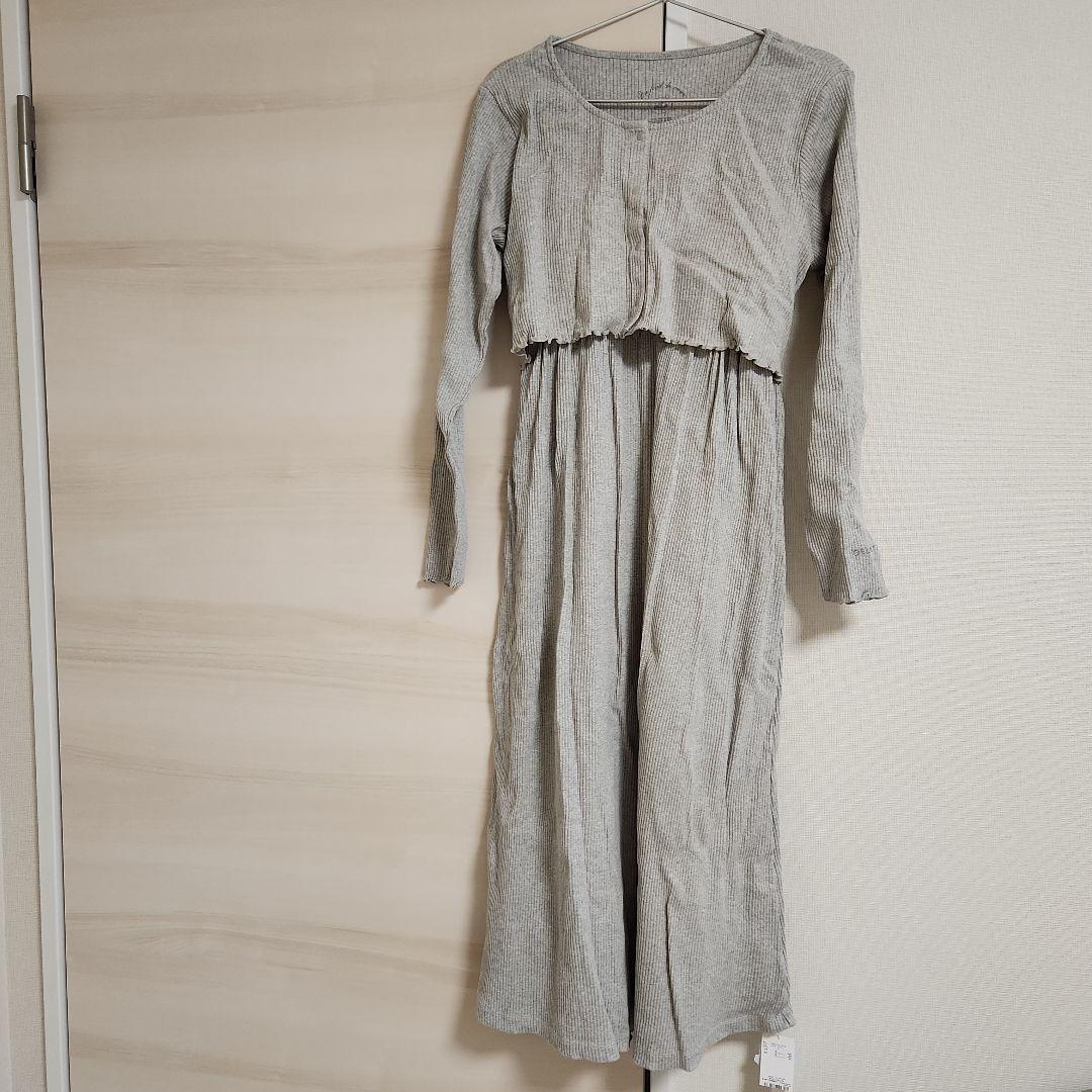 【新品未使用品】ジェラートピケ***マタニティワンピース
