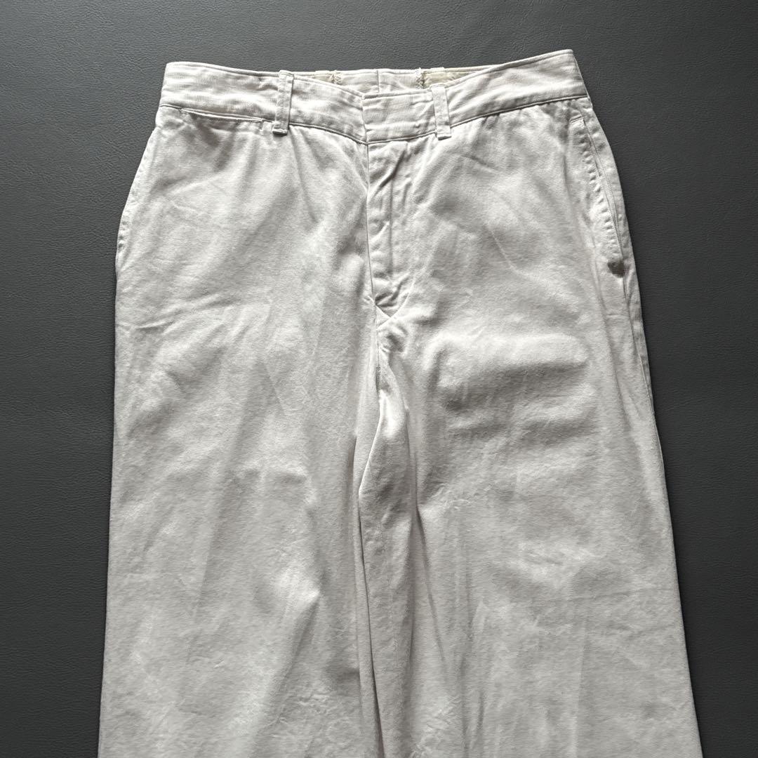 まりりん 様！【定番】45R おこめチノのシャルロットパンツ 2 ホワイト