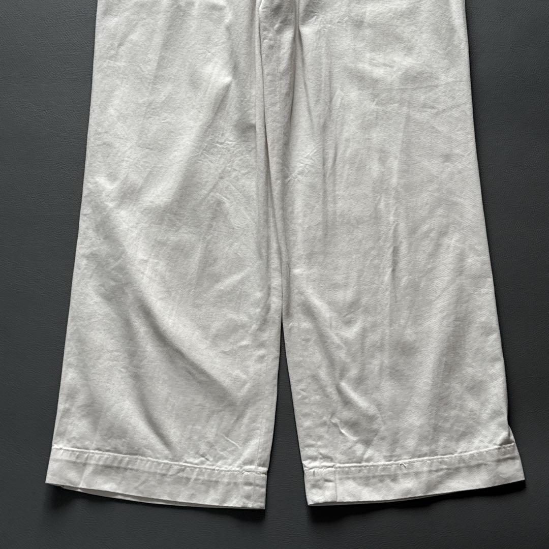 まりりん 様！【定番】45R おこめチノのシャルロットパンツ 2 ホワイト