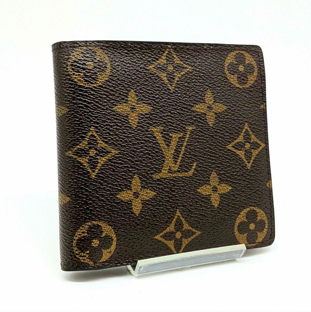 カードポケット4つ 箱・保存袋 ルイヴィトン マルコ 二つ折り財布 D30