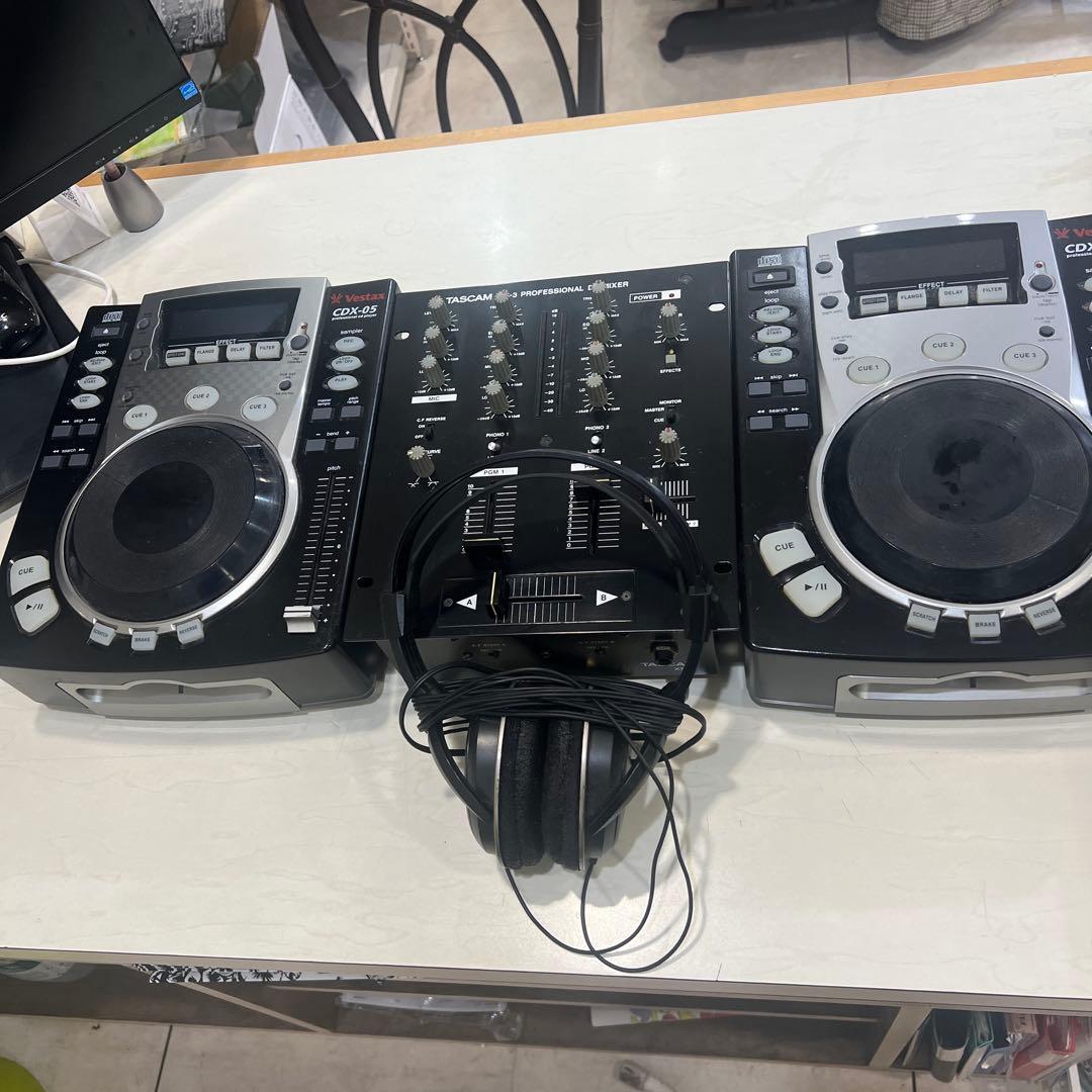 goblinDJ機器セット、Vestax ターンテーブルTASCAMミキサ