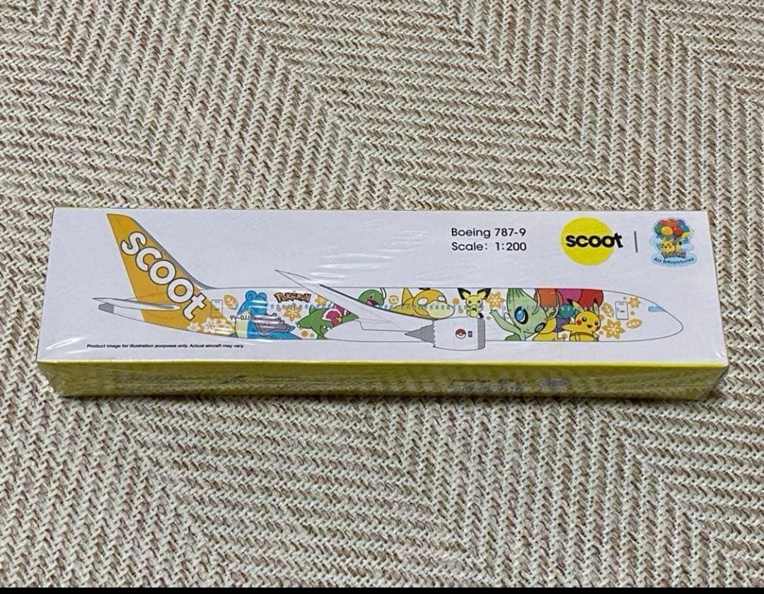 限定Scoot ピカチュウジェットモデルプレーン　1:200