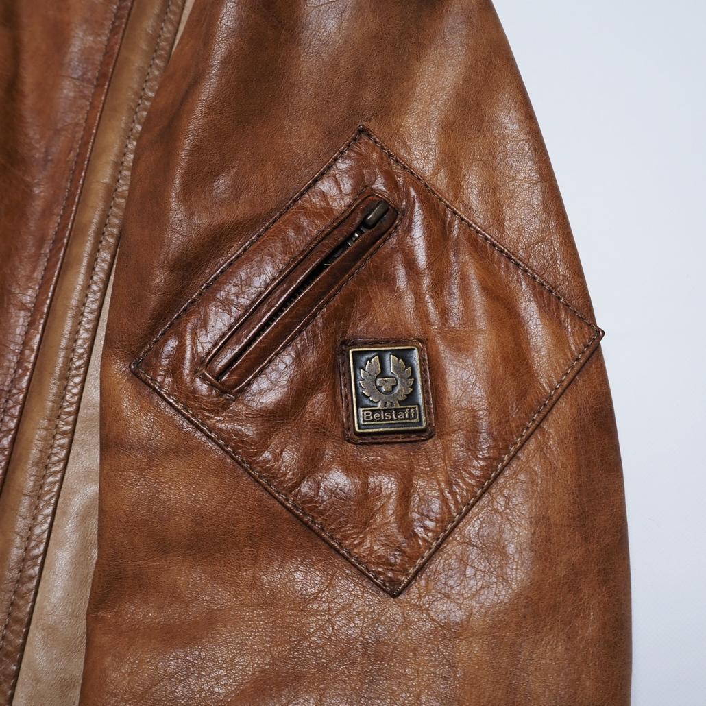 Belstaff RACING BLOUSON レザーレーシングブルゾン S