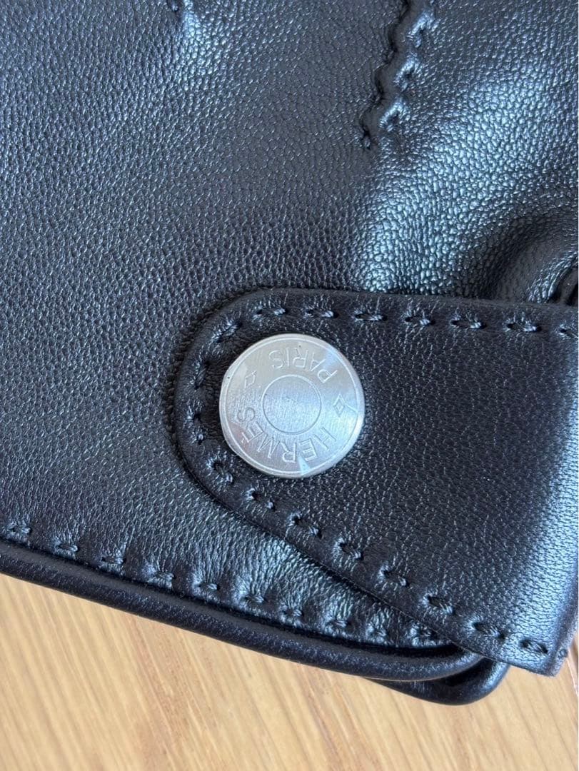 未使用　エルメス　レザー　グローブ　手袋