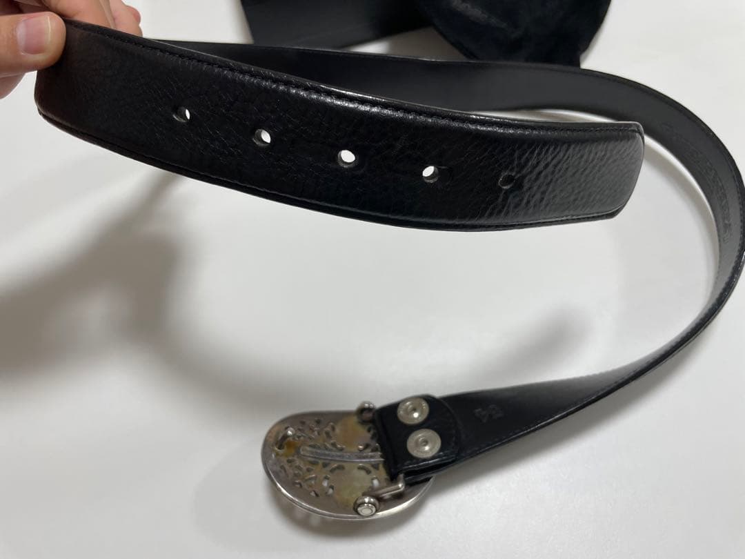 クロムハーツ クラシックオーバルクロスバックル＋ベルトストラップ34 ベルト