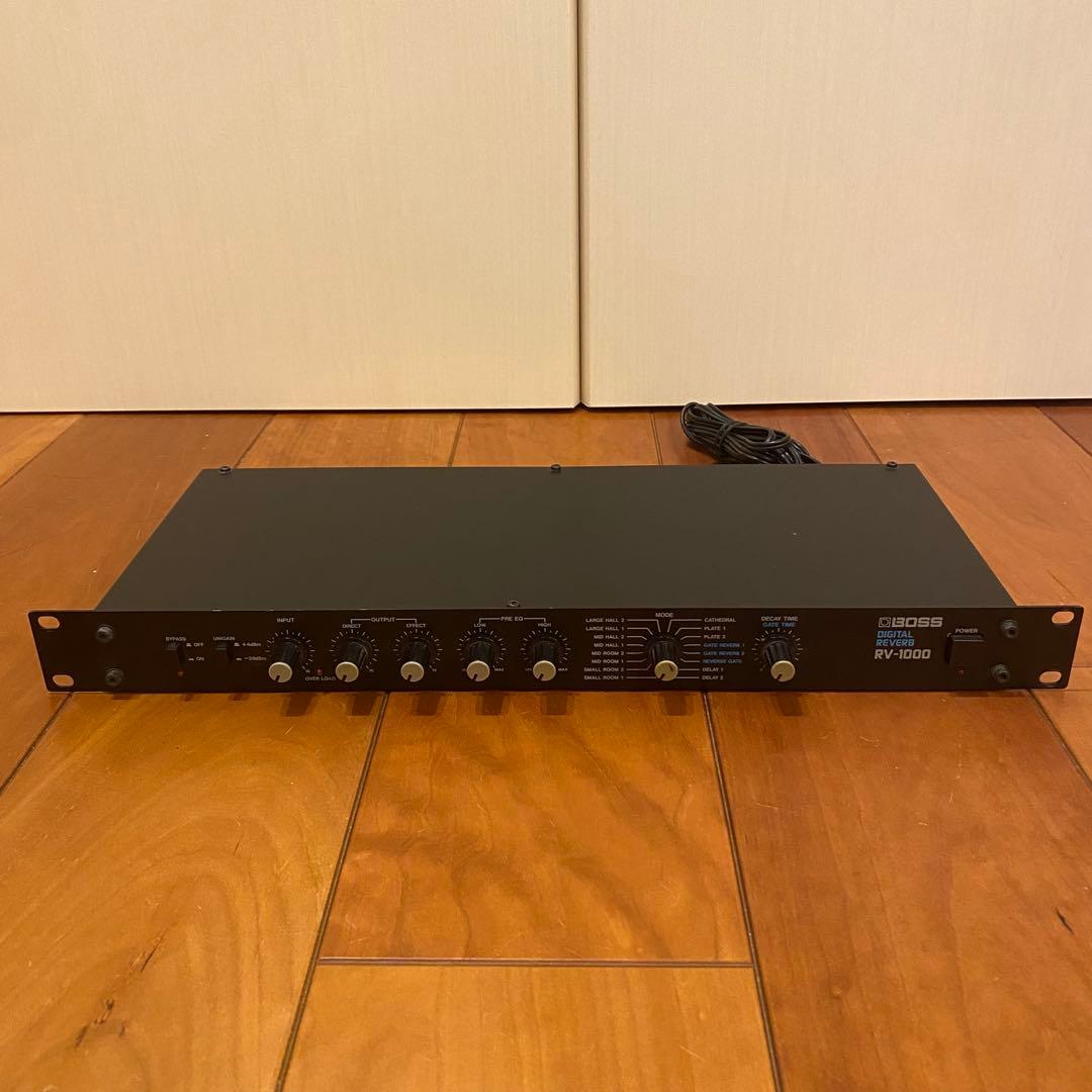 ギター BOSS RV-1000 Digital Reverb