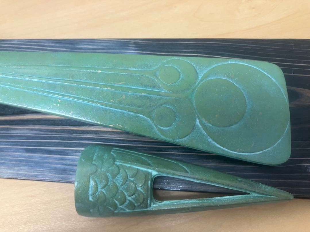 【三枝惣太郎】瑞鳥 孔雀 高岡銅器 アンティーク レア 希少 新品未使用