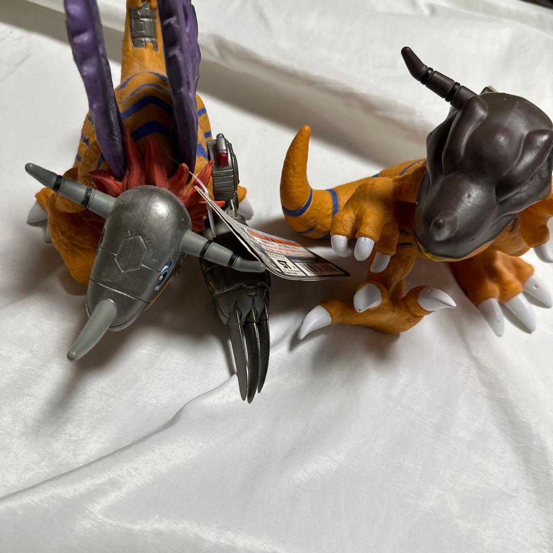 デジモン　メタルグレイモン　グレイモン　ソフビ　ダイナモーション　フィギュア