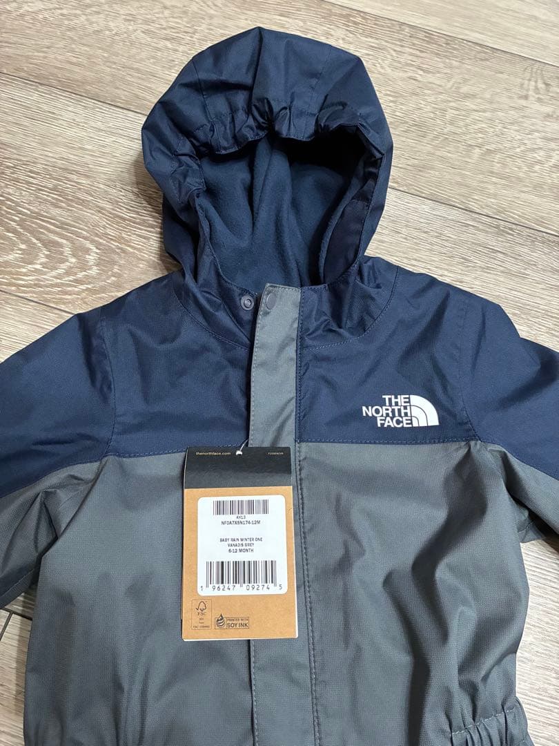 ノースフェイス　スキーウェア　つなぎ　90