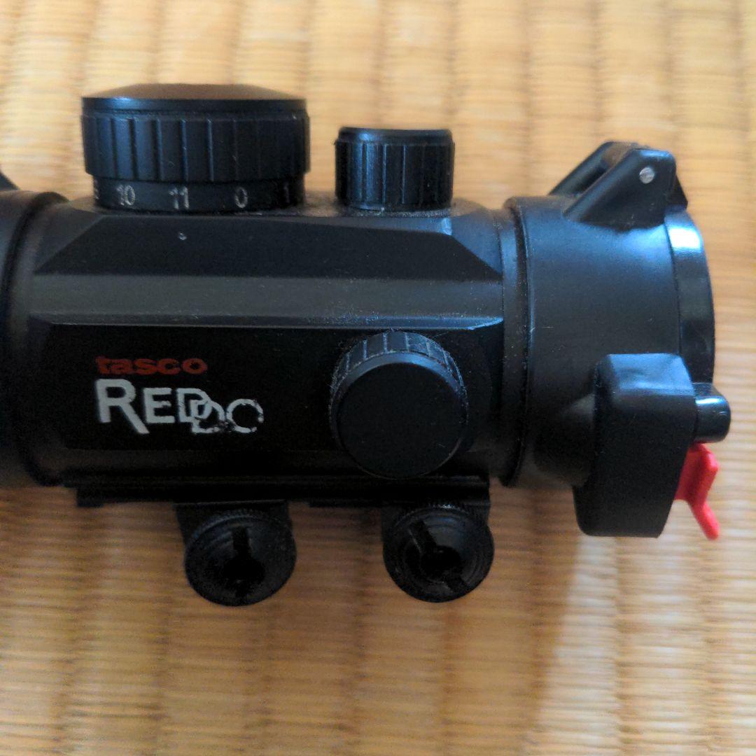ドットサイト　実銃用　 TASCO Red Do　バトラ キャップ付き