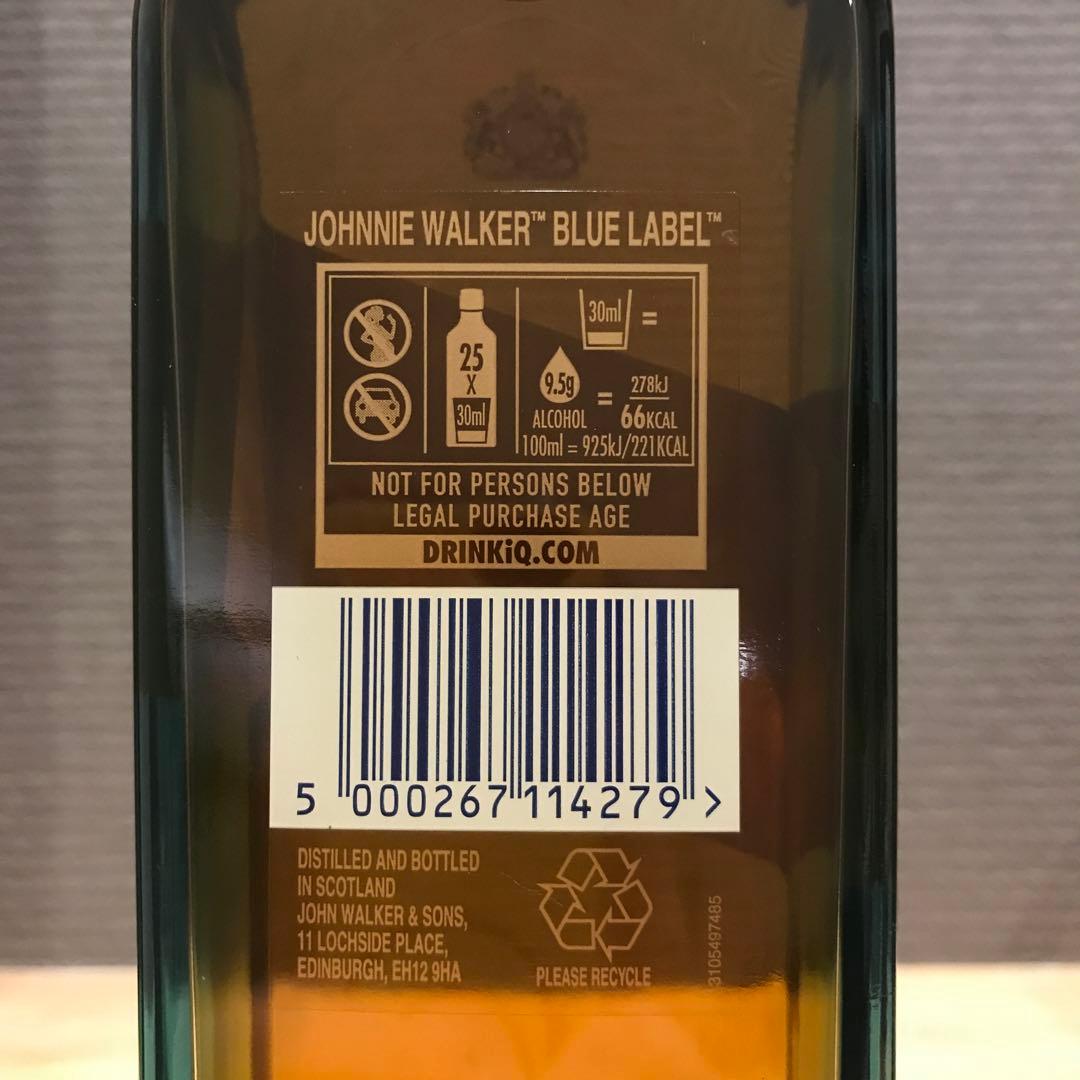 未開栓 JOHNNIE WALKER Blue Label スコッチウイスキー
