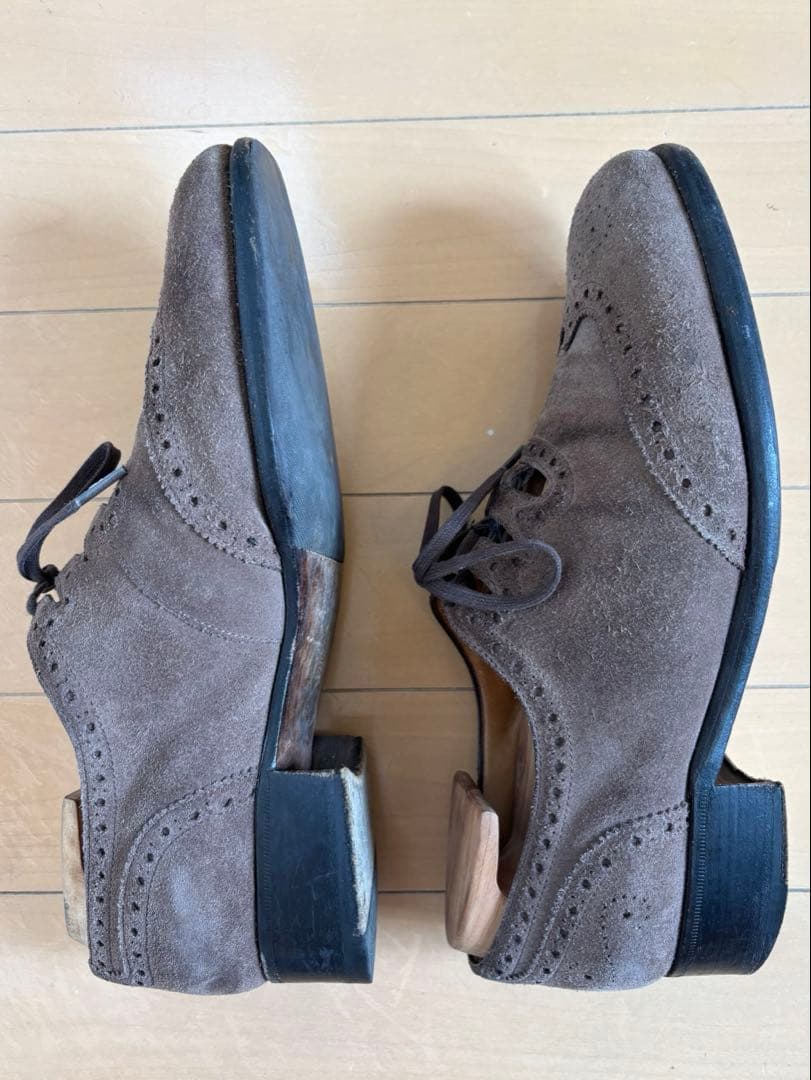 Le Yucca’s レユッカス　スウェード　ギリーシューズ