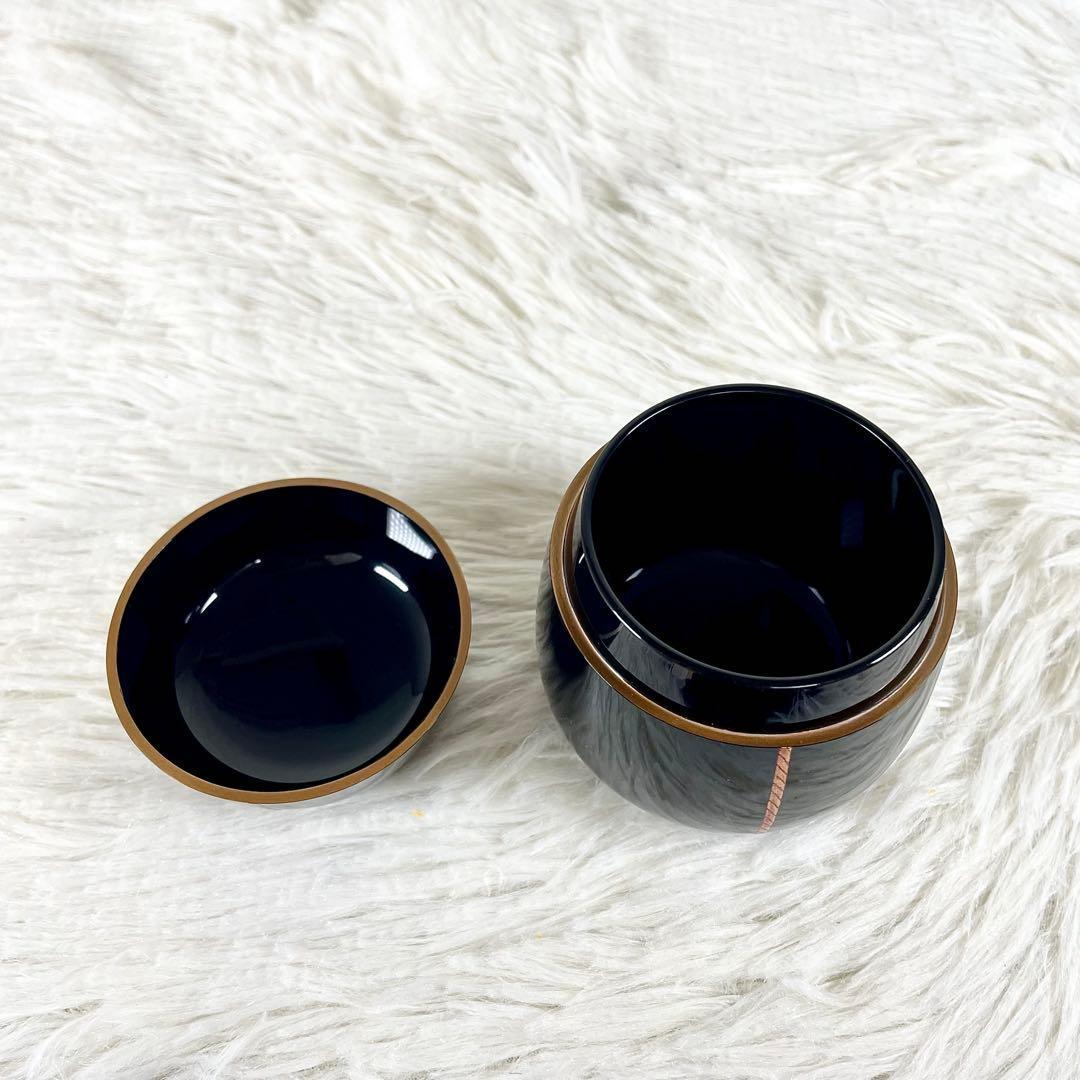 極美品　清瀬一光作　棗　結び前檜　零　茶道具