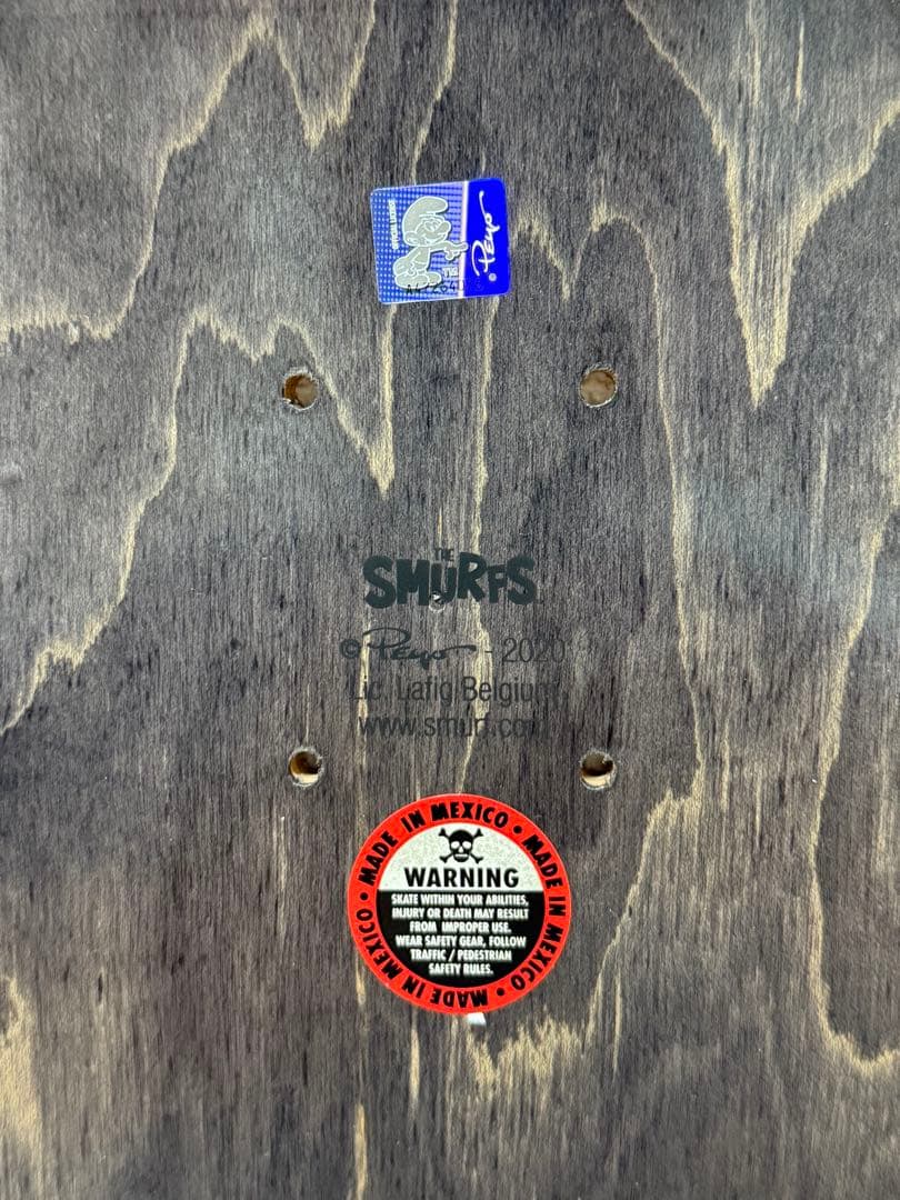 Supreme 20AW スマーフスケートボードデッキ レッド