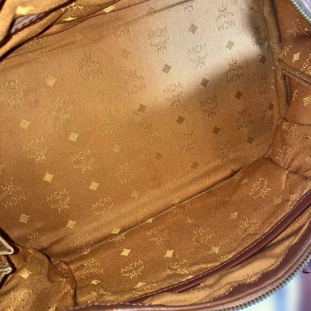 【ヴィンテージ】MCM ヴィセトス ミニボストン ハンドバッグ