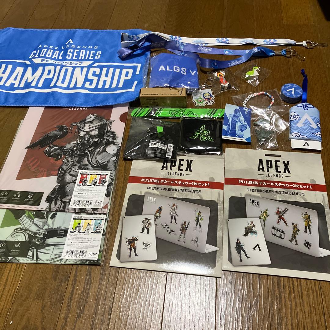 Apex ALGS 札幌　来場者限定グッズ CHAMPIONSHIP ノベルティ