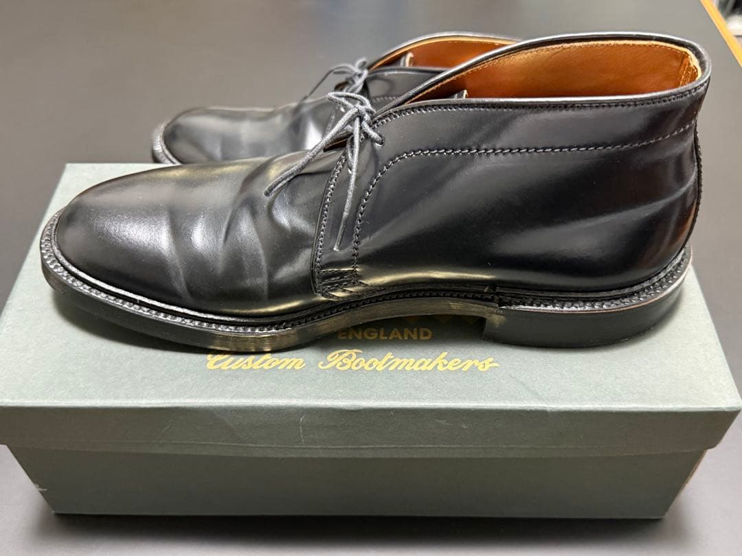 Alden 1340 9D コードバン 純正シューツリー付 ブラック