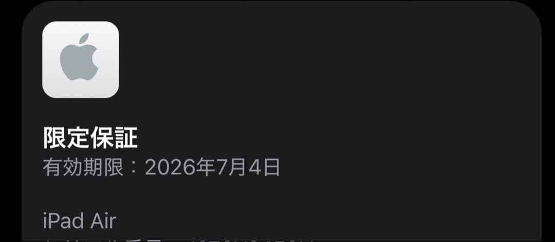 13インチiPad Air（M3）256ギガ Wi-Fiモデル ブルー