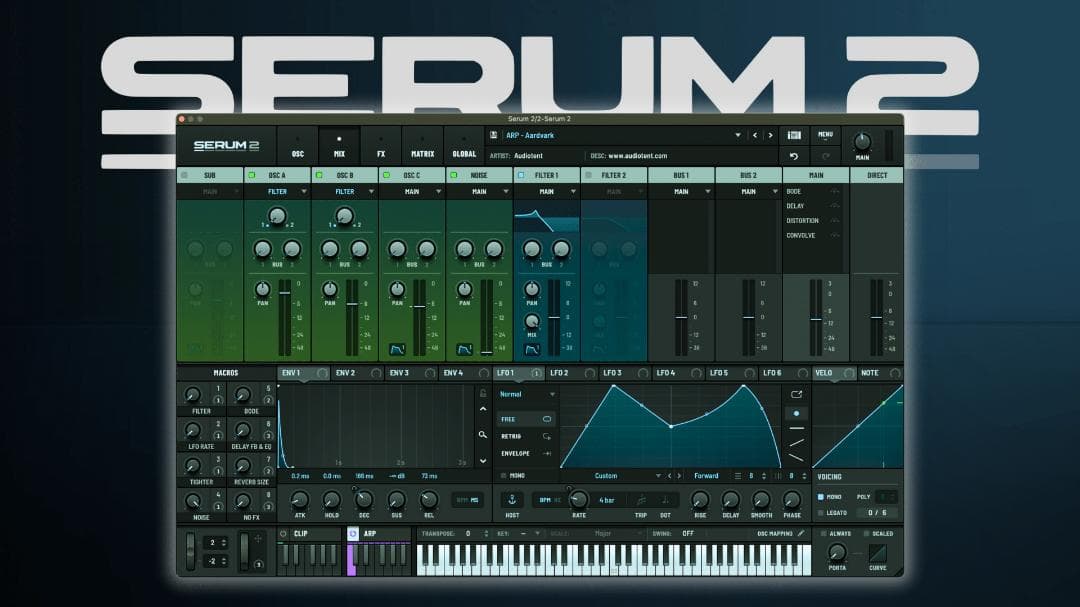 DTM・DAW XFER RECORDS SERUM 2