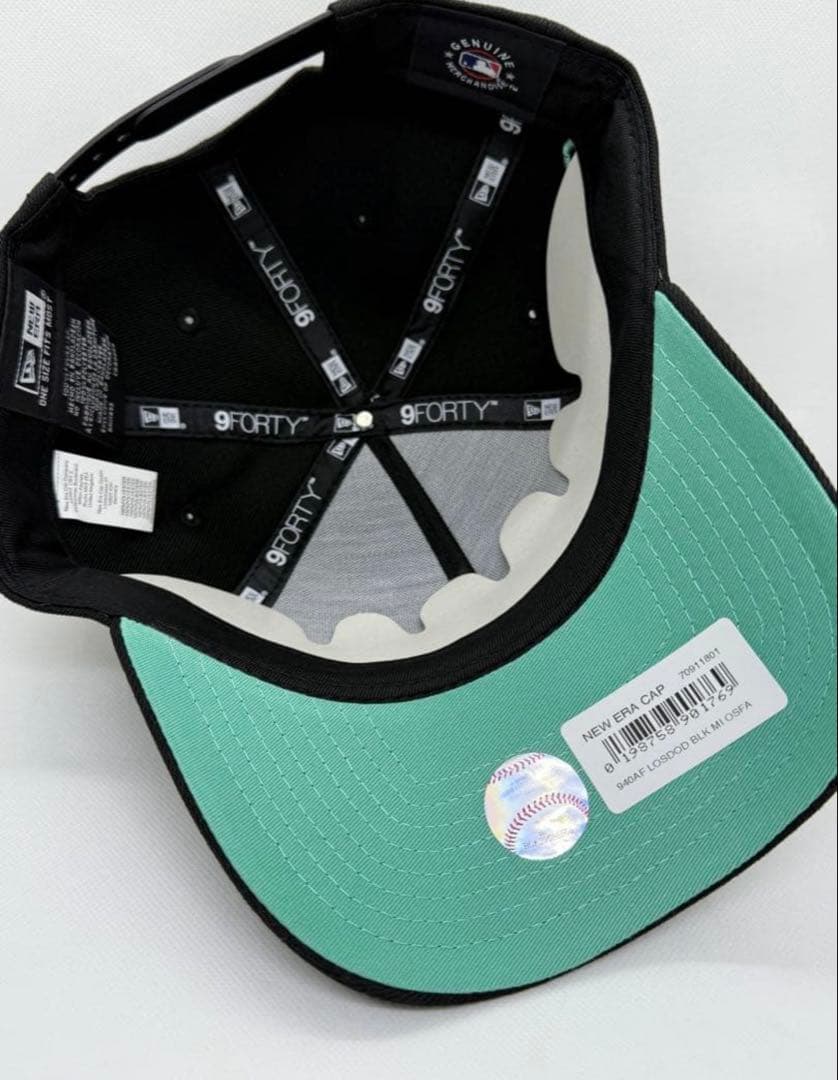 ニューエラ　ドジャース　海外　限定　ティファニーブルー　スナップバック