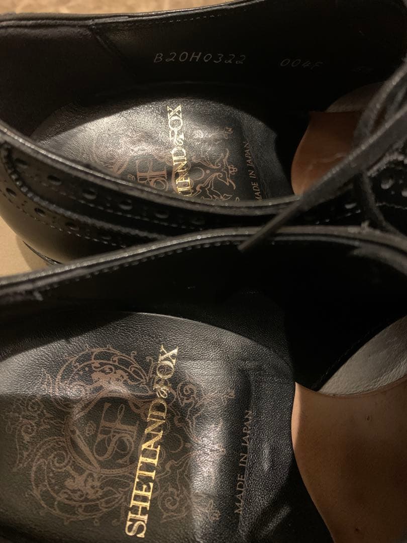 シェットランドフォックス　コベントリー　セミブローグ　23.5cm