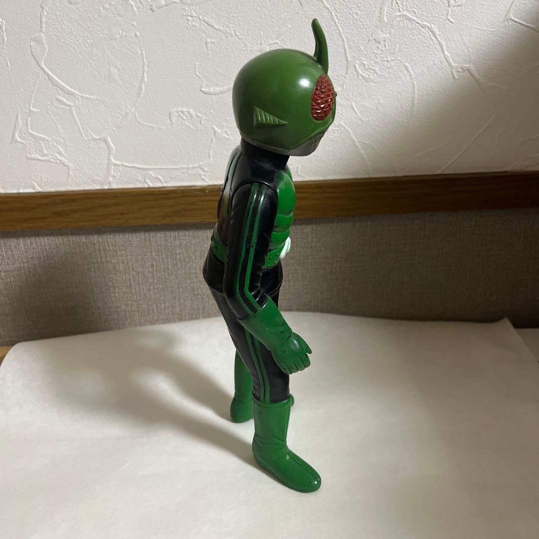 ⚠️当時物　旧バンダイ　仮面ライダー　ソフビ　約20センチ