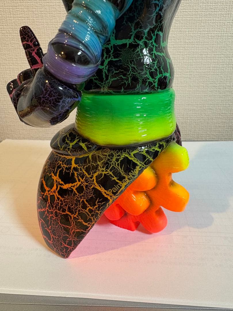 希少 スパイラルトイズ×ペインターネット ソフビ アートトイ インディーズソフビ