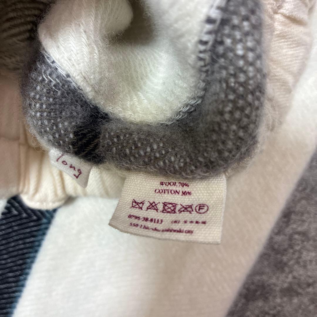 タマキニイメ　tamaki niime タルンパンツ　ウール　Long グレー系