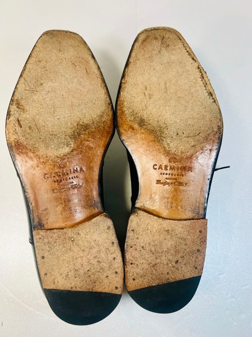 【ぺぱろに】CARMINAカルミナ　5 1/2 24.0cmブラック