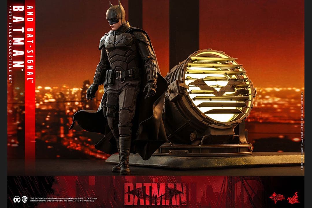 限定【ホットトイズ 】『ＴＨＥＢＡＴＭＡＮ ザ・バットマン』バットシグナル投光器