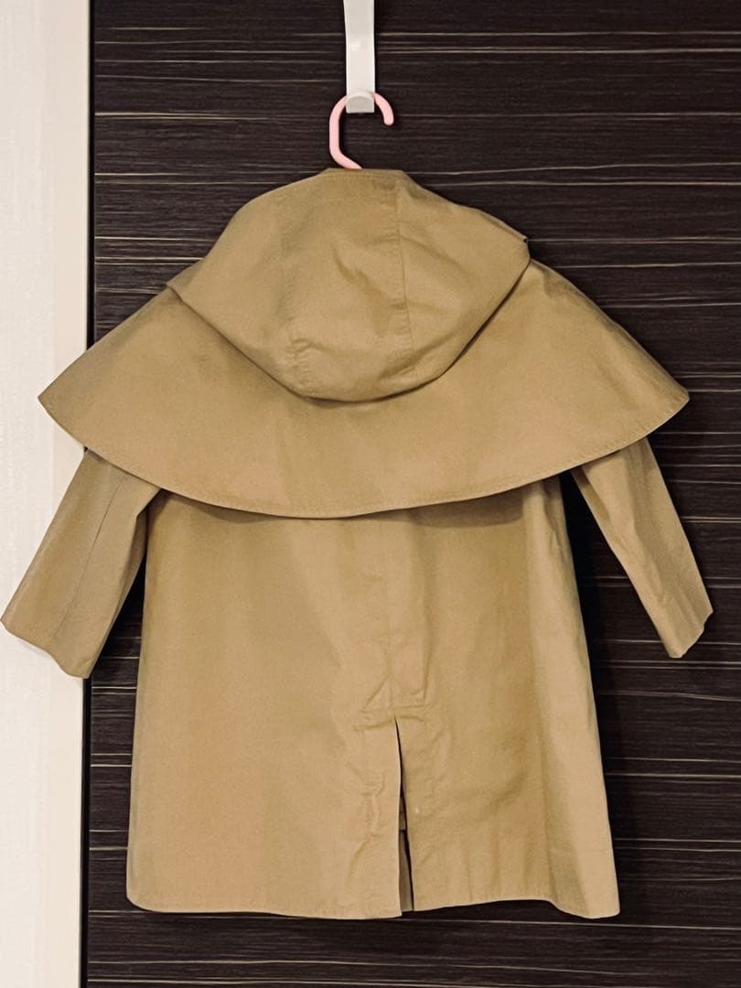 BURBERRY フード付きトレンチコート 2Y 92cm