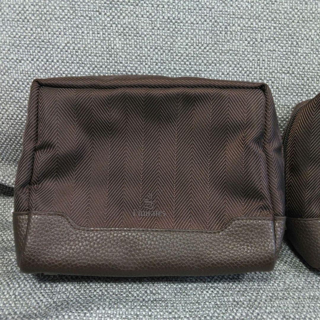 【BVLGARI】 エミレーツ航空　ビジネスクラス　ポーチ 6個