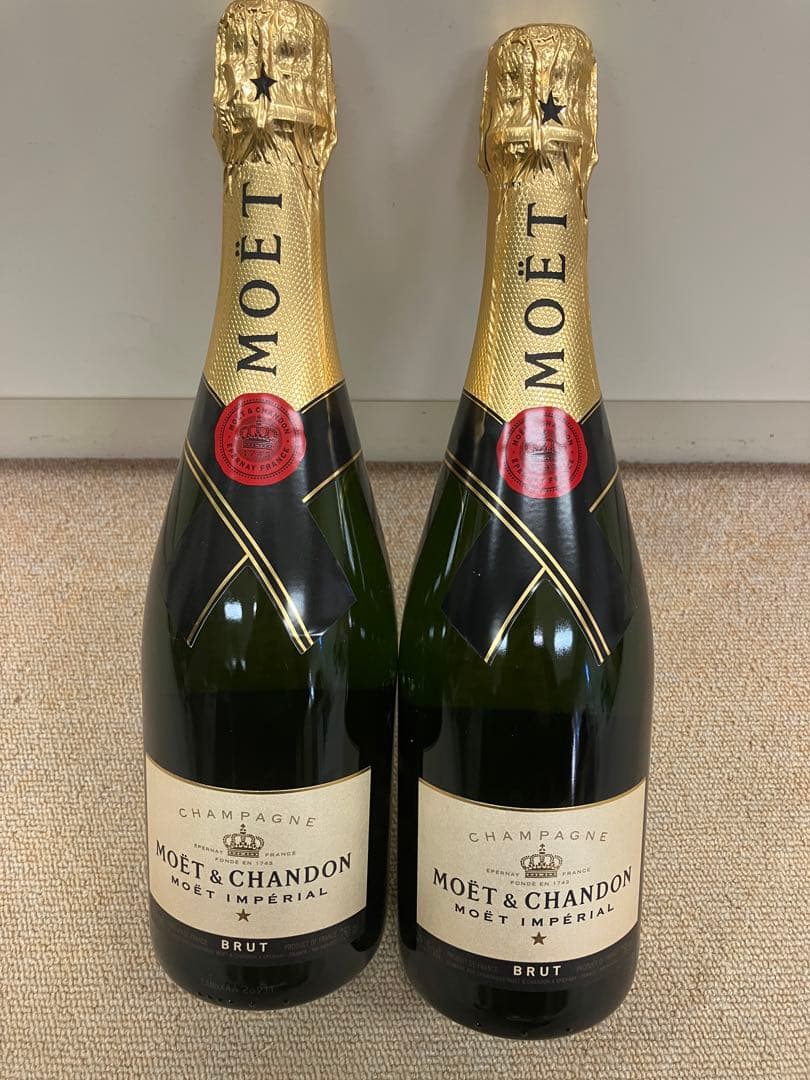 モエ・エ・シャンドン モエ アンペリアル ブリュット750ml ×2本（未開栓）