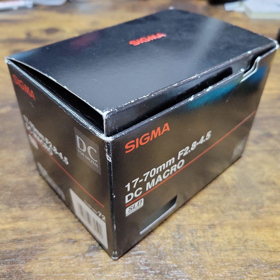 レンズ(ズーム) sigma 17-70mm f2.8-4.5 dc macro hsm