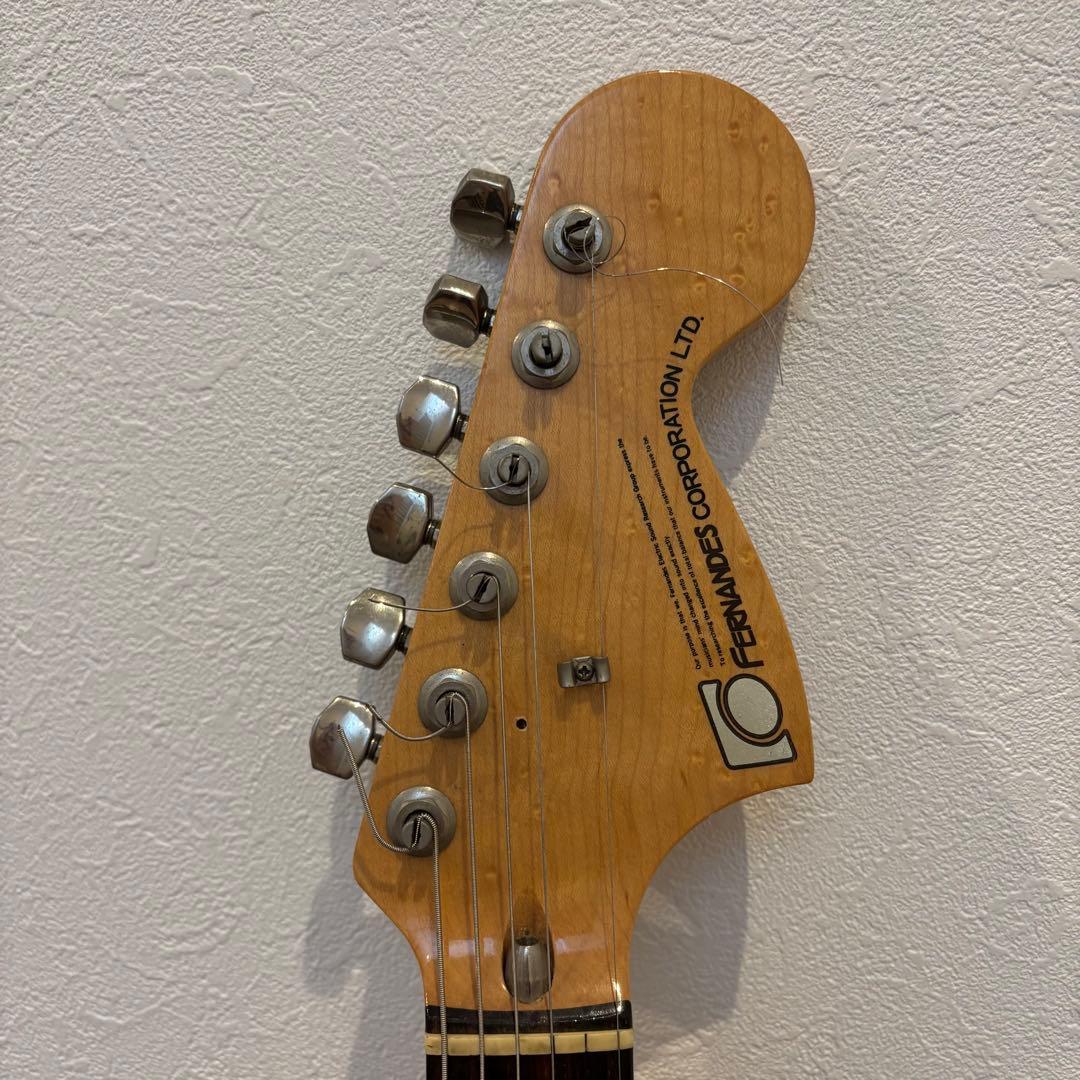 【希少品】FERNANDES フェルナンデス FST-70？　石ロゴ　ケース付き