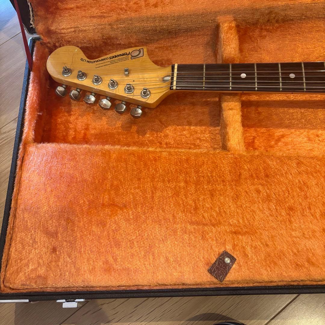 【希少品】FERNANDES フェルナンデス FST-70？　石ロゴ　ケース付き