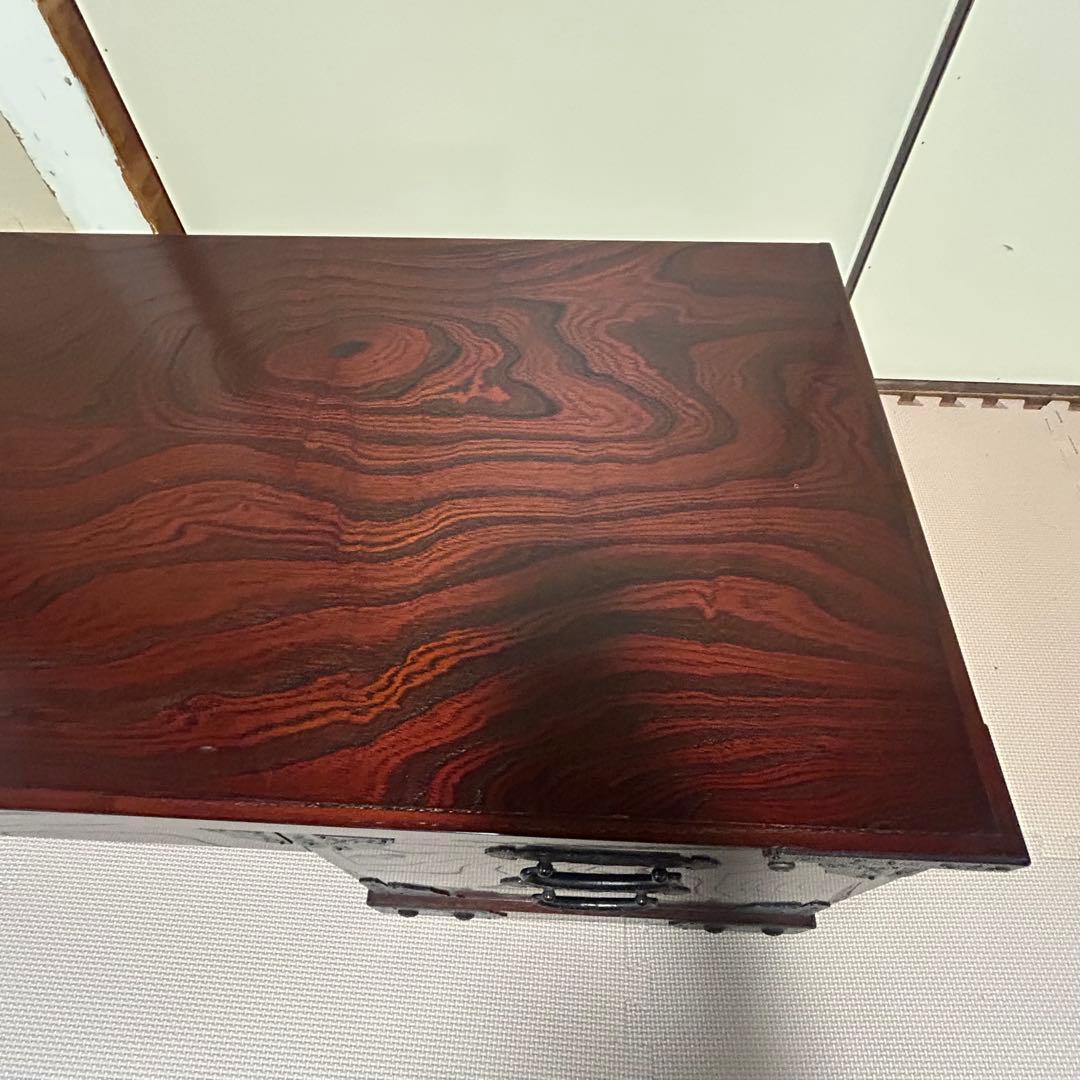 筑後民芸　民芸家具　和風 文机 卓上デスク 90cm幅 88cm