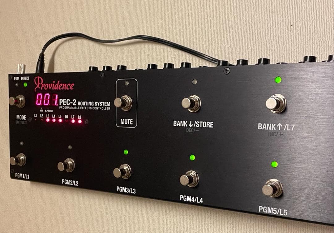 Providence PEC-2 エフェクトループコントローラー 箱 アダプタ
