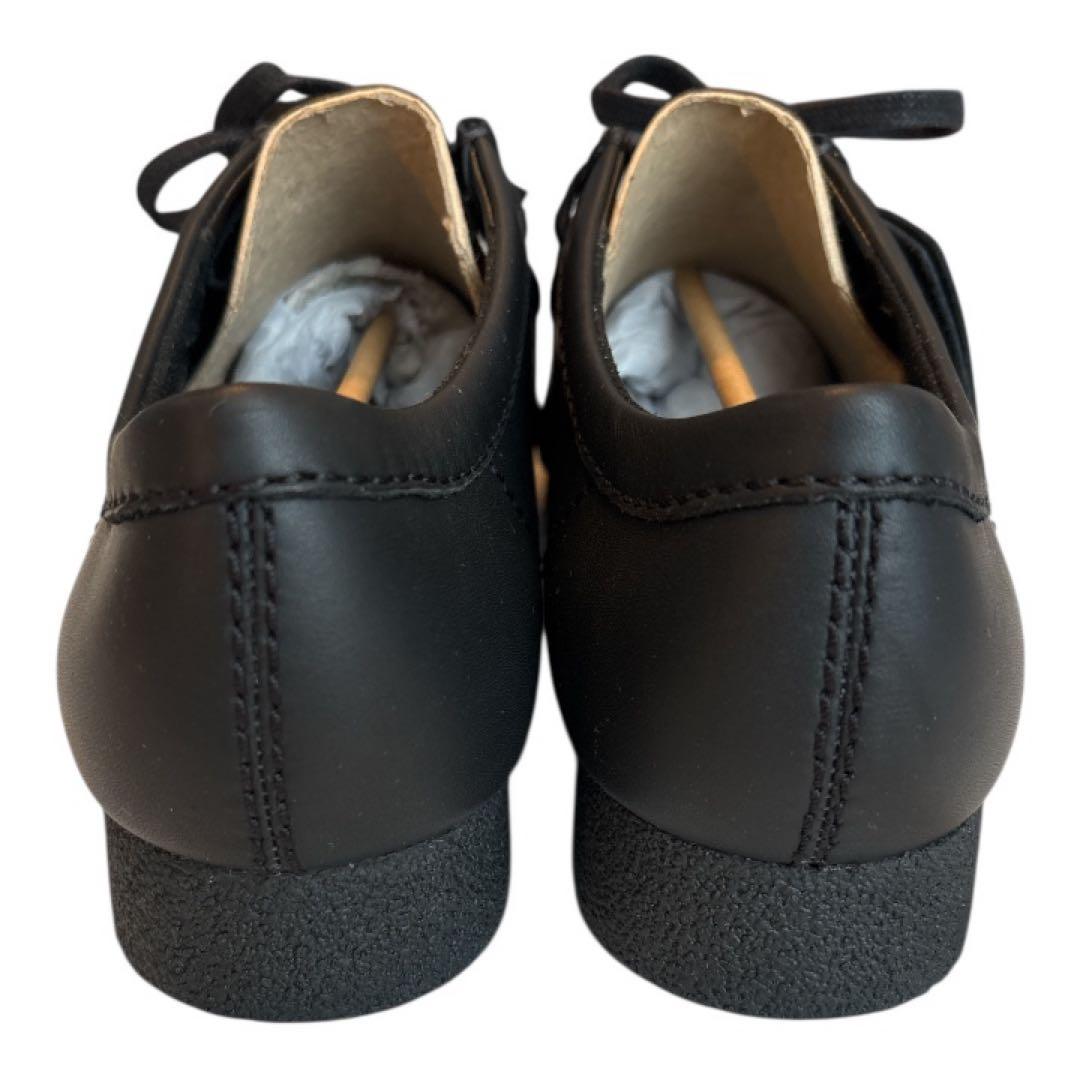 Clarksクラークス ワラビーエヴォウォータープルーフ ブラックレザー27.5