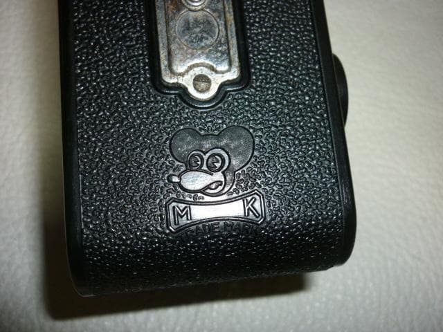 極希少 完動品 昭和25年◆ミッキー35 ベークライト豆カメラ ボルタ判35ｍｍ