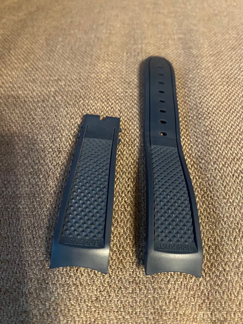 Breguetブレゲ マリーンⅡ 5817 ラバーベルト ブルー　レア　希少