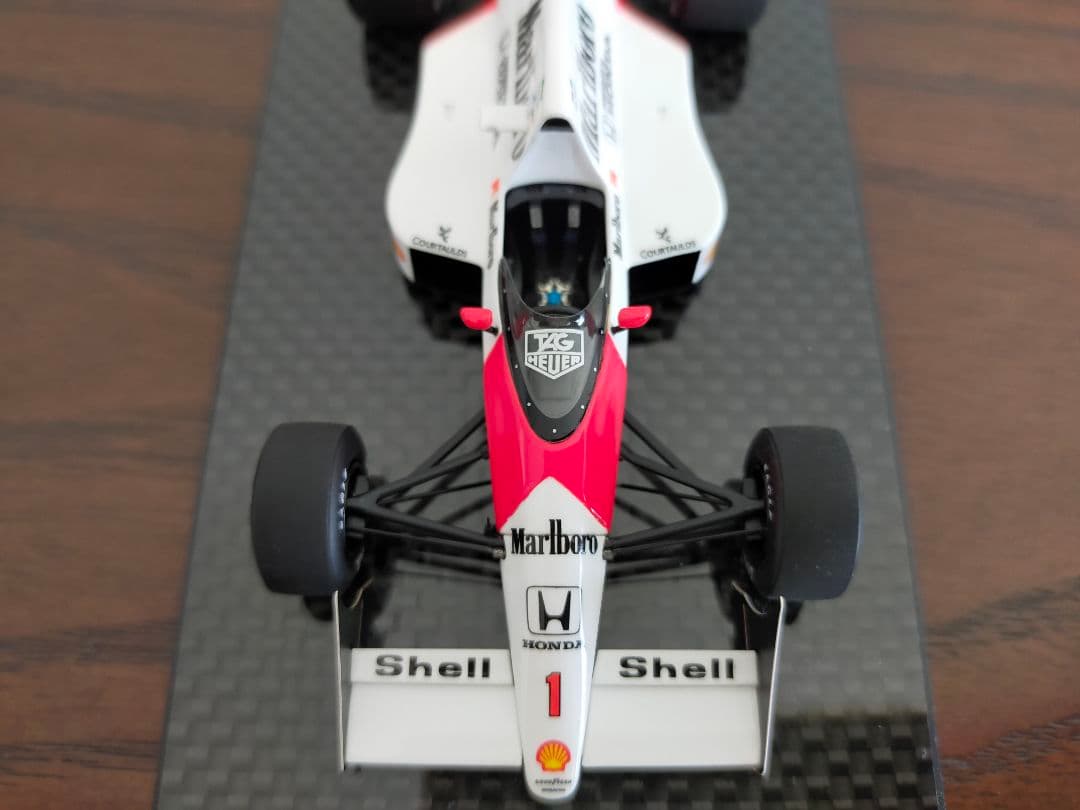 アイドロン 1/43 マクラーレン ホンダ MP4/5 日本GP アイルトンセナ