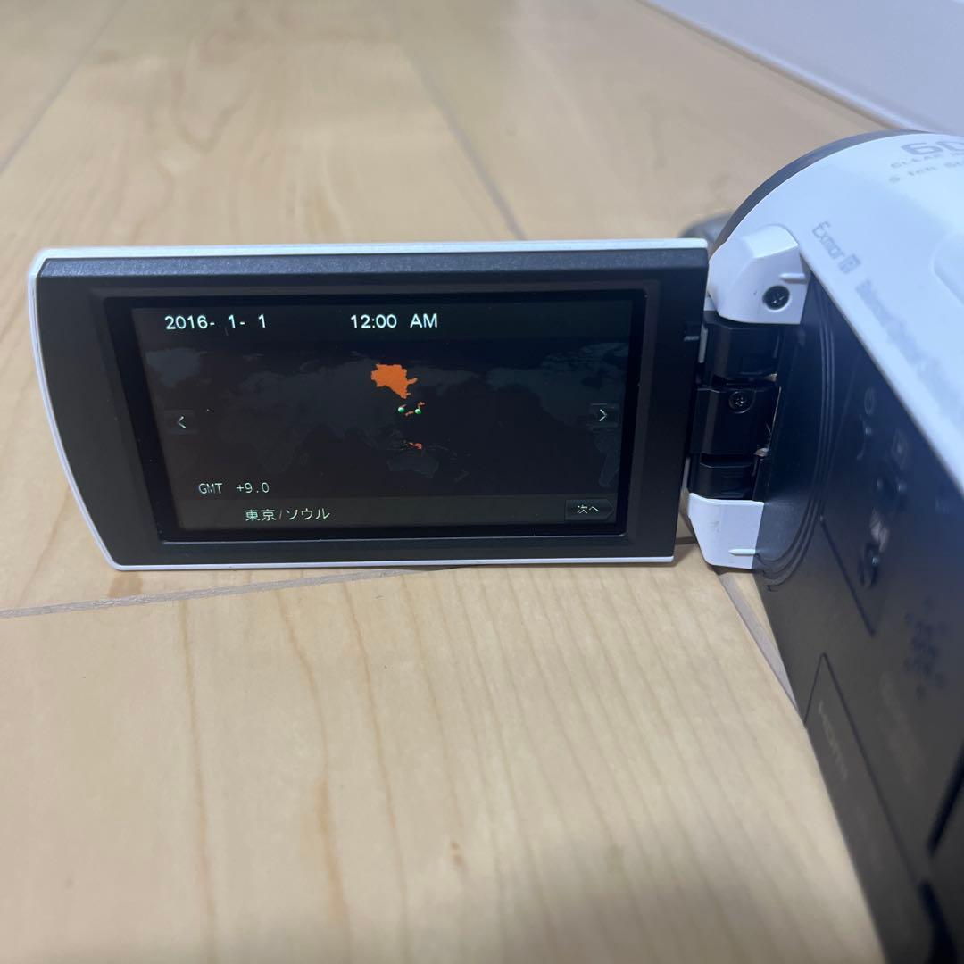 SONY HDR-CX680 ホワイト ビデオカメラ本体