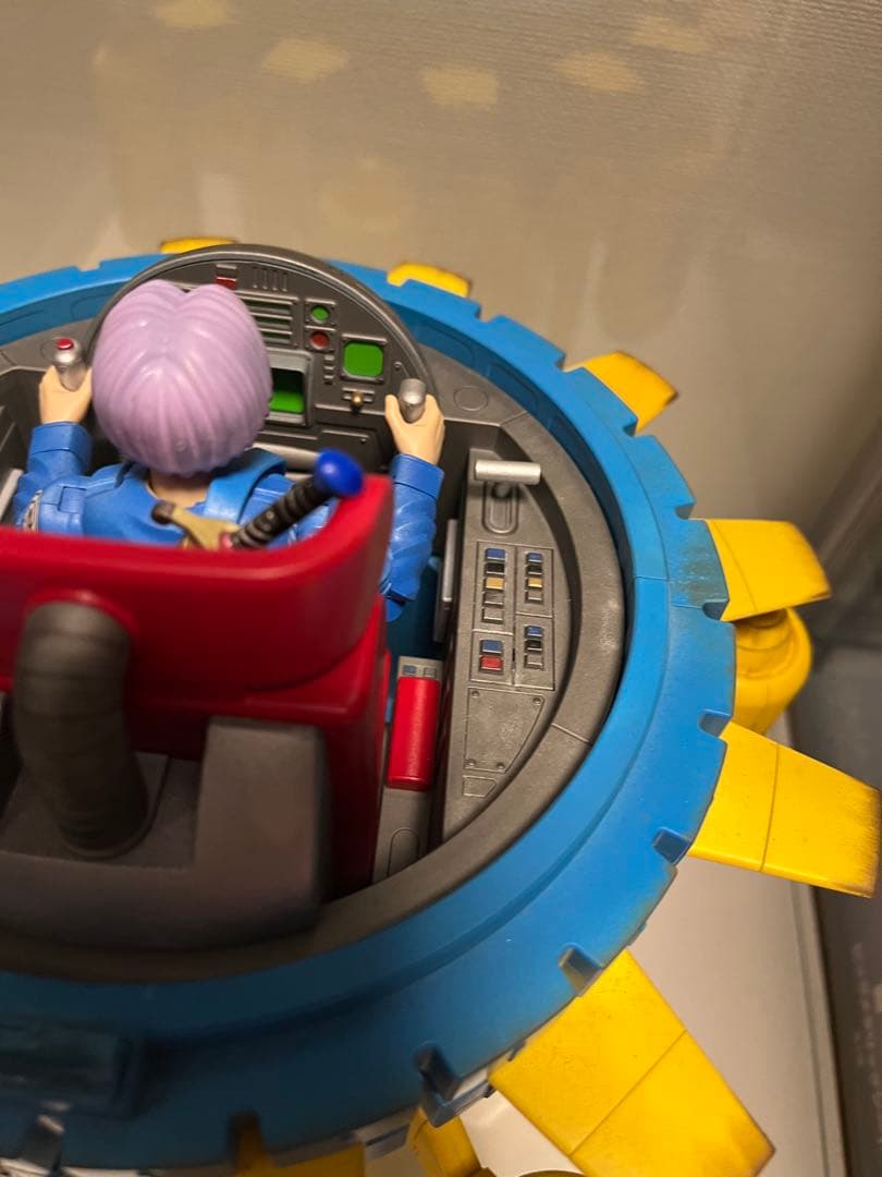 ドラゴンボール　プラモデル　タイムマシン　29cm 全塗装　(難あり)