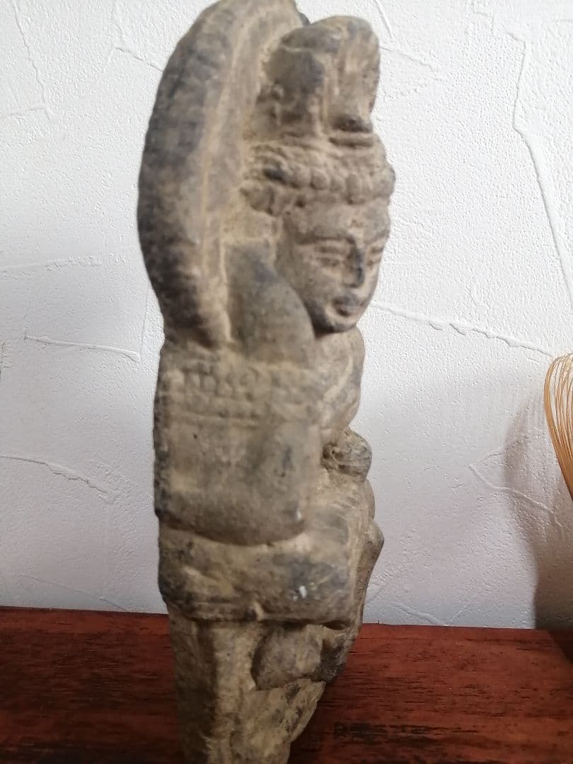 貴重 仏教 ガンダーラ 石仏 菩薩像 4世紀頃