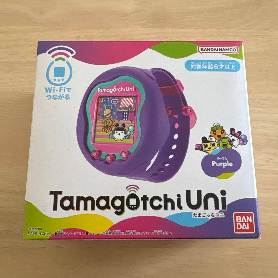 Tamagotchi Uni パープル➕ネックストラップ