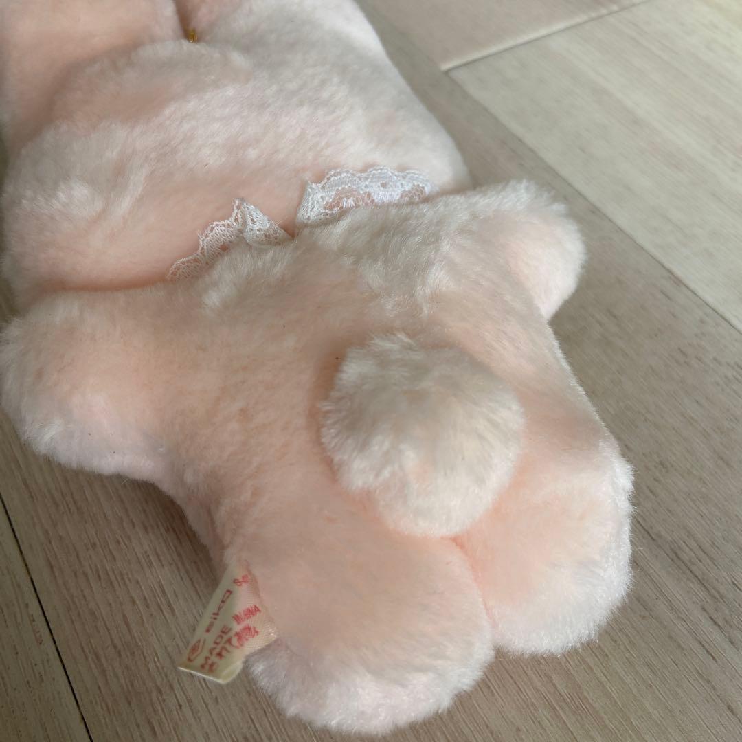 サンリオ　うさぎ　ぬいぐるみ 希少　激レア　昭和　レトロ　マスコット　昭和平成