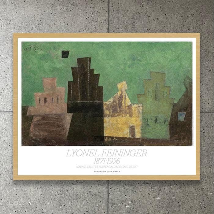 額装品/Composicion（リオネル ファイニンガー）/ポスター