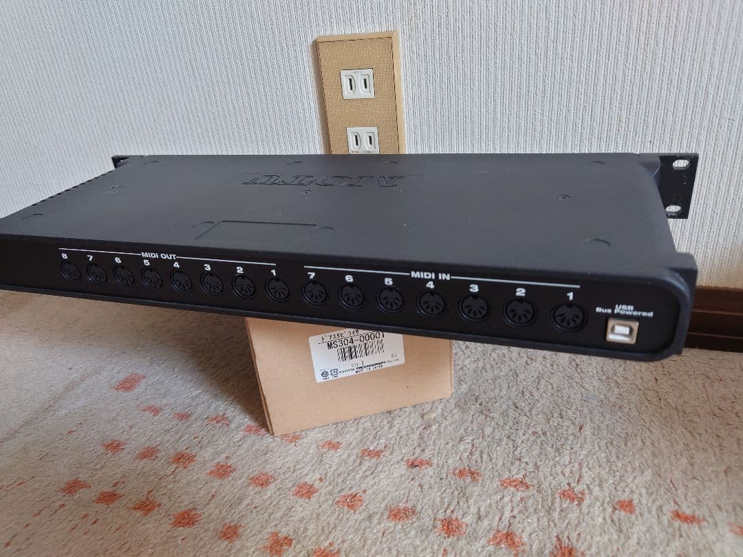 MOTU MIDIEXPRESS128 8in9out midiインターフェイス