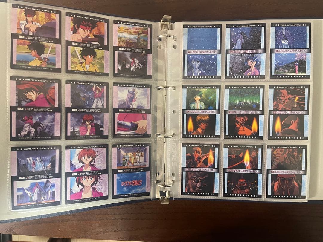 【初版】186種コンプリート＋3 るろうに剣心　カードダスマスターズ